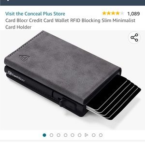 Card Blocr ConcealPlus Wallet - Never Opened or Used